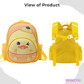 Kindergarten Cute Cartoon Kids School Bag for Boys and Girls (Yellow)